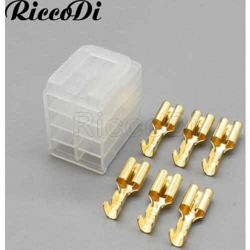 1-20Set 8 Hole Excavator Rocker Switch Wire Socket Car Auto Connector Truck Female Cable Plug DJ7086-6.3-21