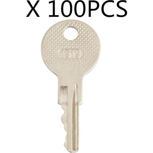 100 Piece 1919 Ignition Key For Golf Cart EZGO TXT Medalist Replacement Fits 1982-Up
