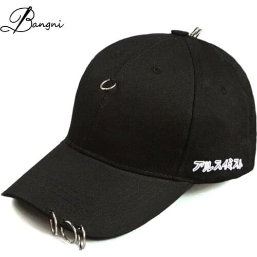 2017 Summer Gd unisex solid Ring Safety curved hats baseball cap For men women snapback caps sport Bone casquette Kpop Gorras