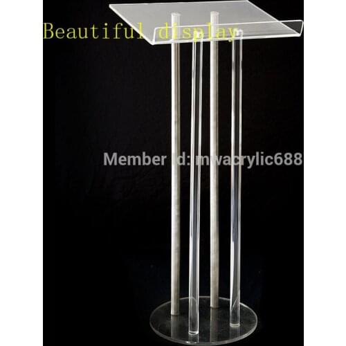 Free Shipping Price Reasonable Clean Acrylic Podium Pulpit Lectern