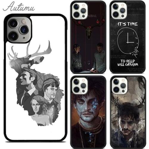 Graham hannibal Phone Case for iPhone 11 12 Pro Max mini X XR XS SE 2020 5 6S 7 8 Plus Samsung Galaxy S8 S9 S10 Cover shell