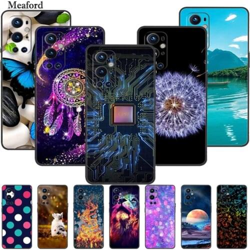 For OnePlus 9 Pro Case Luxury Silicone TPU Soft Cover Phone Case for OnePlus9 Pro Shockproof Cute TPU Bumper Fundas Coque LE2121