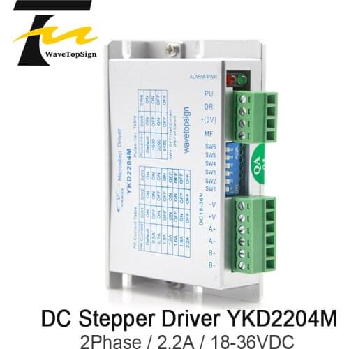 YAKO 2Phase Stepper Motor Driver YKD2204M DC18-36V 100KHz use For CNC Router Engraving Machine