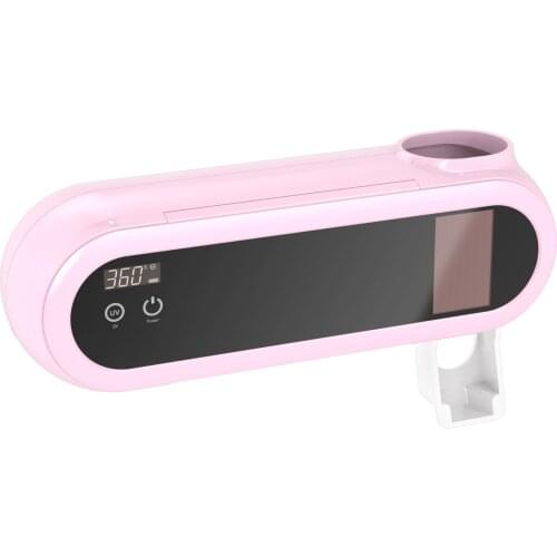 Electric oral care mini portable toothbrush holder automatic toothpaste squeezers dispenser