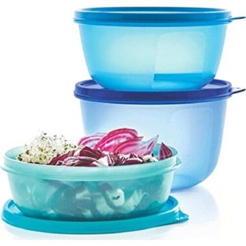 Refrigerator Storage Container, kitchen organizer, Tupperware Set of 3 (1 lt, 1.5 lt, 2lt)