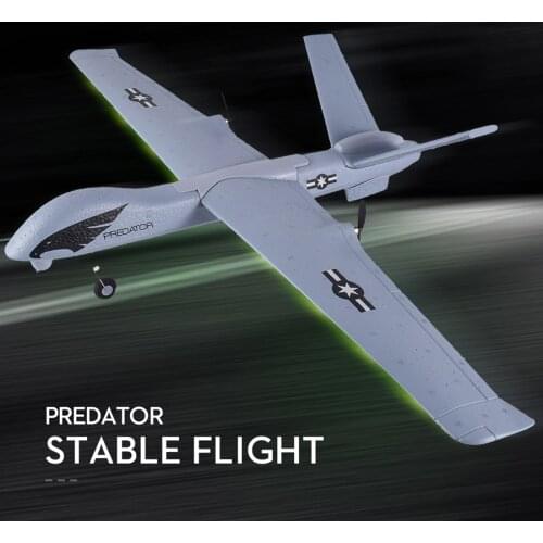 RC Airplane Plane Z51 with 2MP HD Camera or No Camera 20 Minutes Fligt Time Gliders With LED Hand Throwing Wingspan Foam Plane