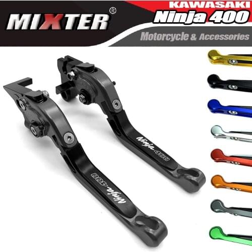 Motorcycle Adjustable Foldable Extendable Brakes Handle Clutch Lever For KAWASAKI NINJA400 2018 2019 2020 Ninja-400 ninja 400