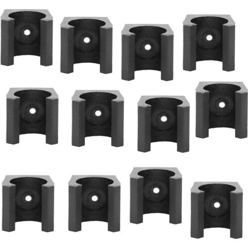 12PC Billiards Cue Rack Pool Stick Holder Black No Wooden 2020 Gift New
