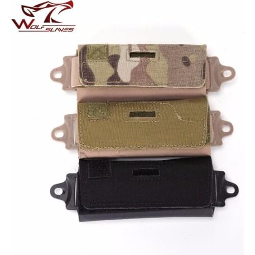 Outdoor Combat Helmet Bag Helmet Accessories Counterweight Bag Tactical 5 Shells Holder Balance Pouch For OPS FAST Helmets