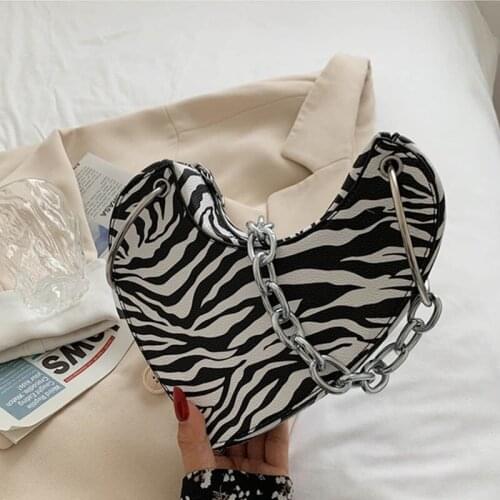 Female Shoulder Bag Summer Senior Texture Bag Luxury Leopard Pattern Snake Print Chain versatile Shoulder Handbag Armpit Bag