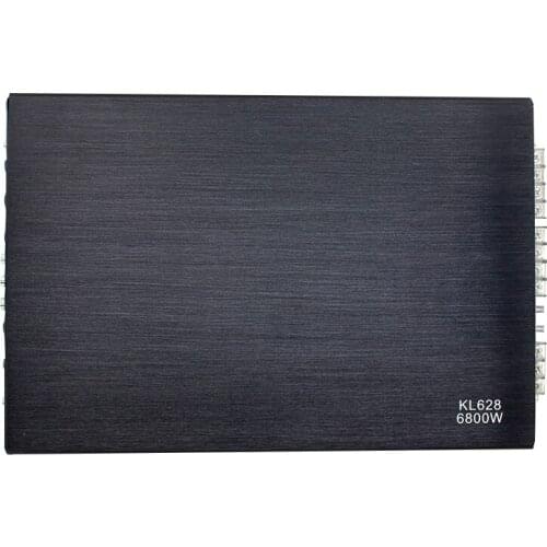 12V 6800W High Power Amplifier Car o Four Way Power Amplifier KL628 4-Channel Car Power Amplifier