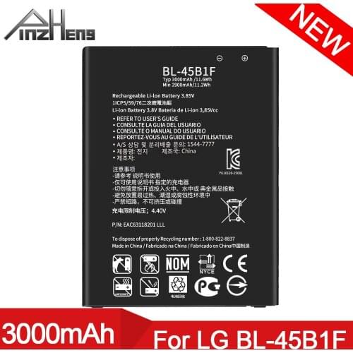 PINZHENG BL-45B1F 3000 mAh Mobile Phone Battery For LG V10 H961N F600 H900 H901 VS990 H968 H960A LS992 Replacement Batteries