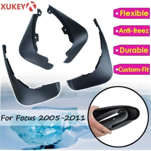For Ford Focus 2 Mk2 Mk2.5 Saloon Sedan 2005-2011 2006 2007 2008 2009 2010 Mudflaps Mud Flap Splash Guards Front Rear Fender