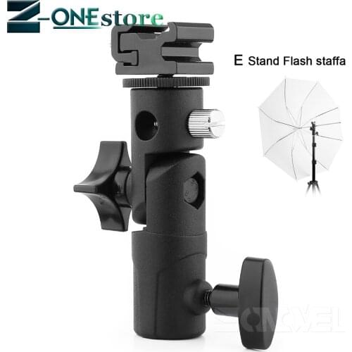 Hot Shoe Flash Holder bracket Studio Flash Shoe Holder Swivel Bracket umbrella