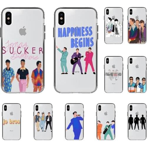 Yinuoda Jonas Brothers Luxury Phone Case for iPhone 11 12 pro XS MAX 8 7 6 6S Plus X 5S SE 2020 XR case
