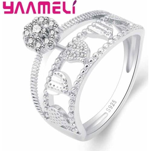 Charm Olive Tree Leaves Shiny Ring for Women Girl Wedding Rings High Quality Girl Gift 925 Sterling Silver Jewelry