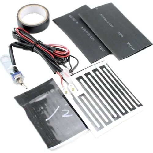 Moto Electric Heating Handle Kit Heated Grip Pads+Heat Resistant Tape+Heat Resistant Covers Handlebar Pad for winter