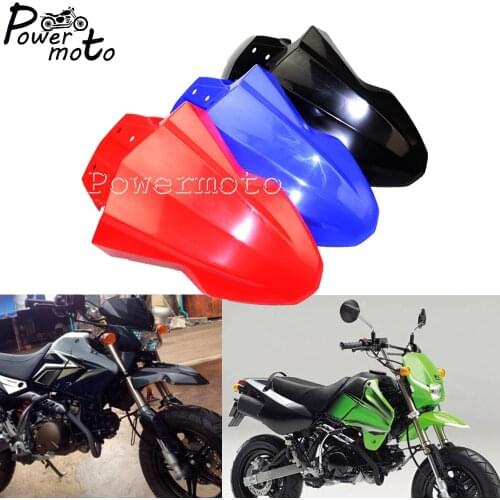 For Kawasaki KSR 110 KSR110 Motocross Plastic Front Fender Extender Protector Dirt Bik Off Road Mudguard Extension Mud Cover