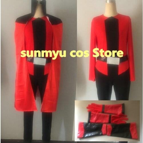 Kaitou Sentai Lupinranger Lupin Red Cosplay Costume,Size customizable,halloween performance wholesale