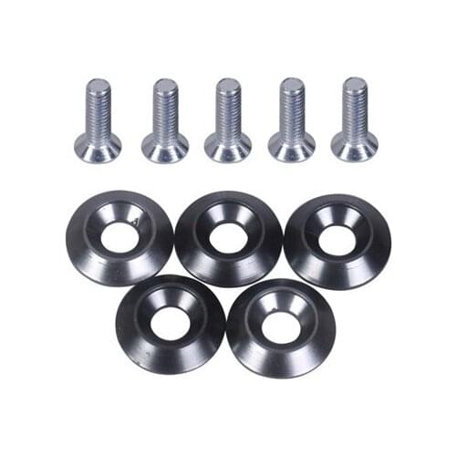 Neochrome 6MM Fender Washers Bumper Washer Lisence Plate Bolts Kits 1set=5pcs