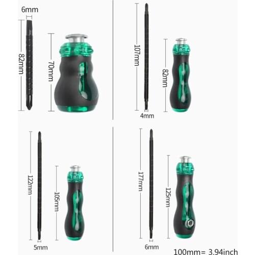2021 New Precision Slotted / Phillips Cross Screwdriver Dual Purpose Telescopic Tools