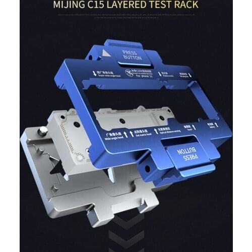 New MIJING C15 for iPhone 11 Precision motherboard function test fixture Double-layer motherboard function test repair tool
