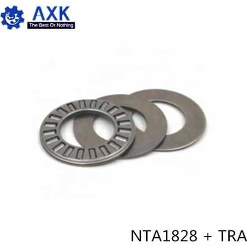 NTA1828 + TRA Inch Thrust Needle Roller Bearing With Two TRA1828 Washers 28.58*44.5*1.9837 mm 5Pcs TC1828 NTA 1828 Bearings