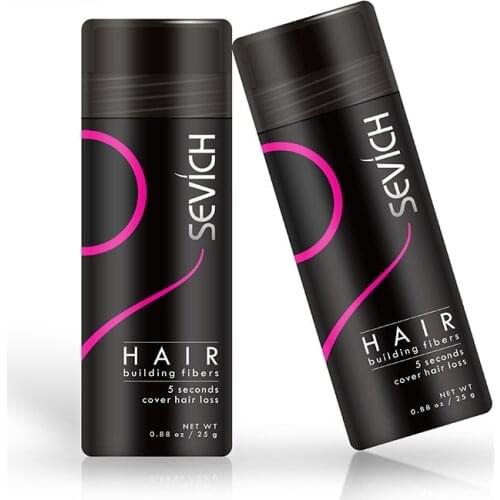 25g Hair Building Fibers Label Hair Loss Products Powders Hair Thickening Powder Dye Hair Growth Products Care Tool