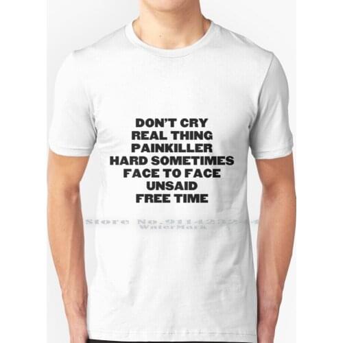 Ruel Free Time List T Shirt 100% Pure Cotton Ruel Ruel Van Dijk Free Time Ep Australia
