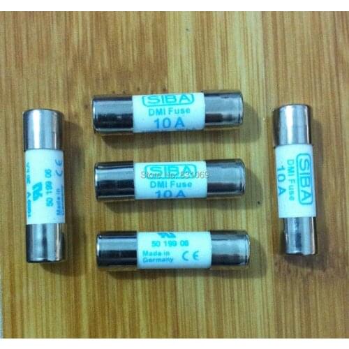 5pcs/Lot 10mm x 38mm 10Amp 10A 1000V SIBA Ceramic Fuse 10x38mm