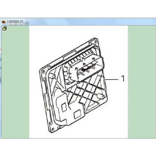 Transmission control unit for Great wall haval F7 OEM:150500171