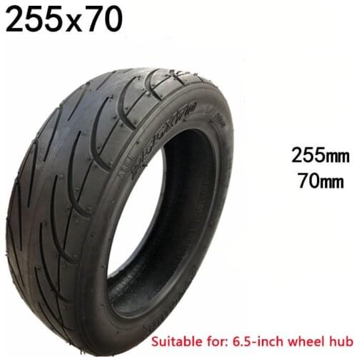 Electric Scooter Tire 255x70 Vacuum Tire 70/65-6.5 Balance Car 10 Inch Inner Tube Outer Tube Solid Tire