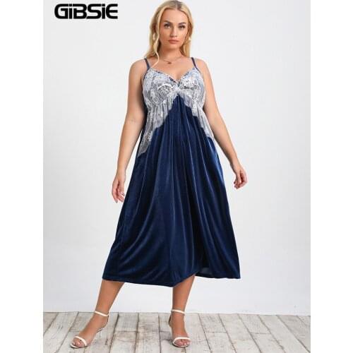 Женские длинные ночные сорочки GIBSIE China At AliExpress