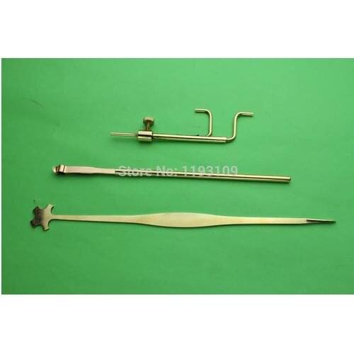 Violin Tool, Sound Post Set Gauge Sound Post Retriever Tool Setter Copper Metal, Violin Parts