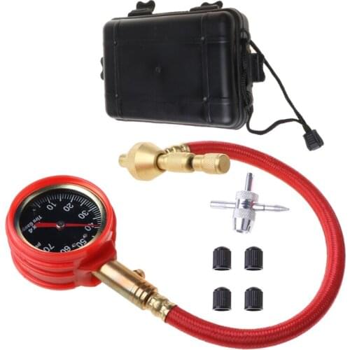Tyre Tire Air Pressure Gauge Meter Tester for Motor Vehicle Car Truck Bike Van
