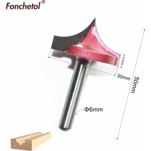 6mm*30mm,Freeshipping CNC solid carbide End Mill,tungsten steel woodworking insert router bit,wood tools,Needle nose end Milling