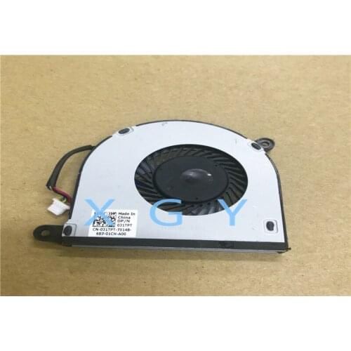 Original Laptop For Dell For Inspiron 5568 7569 CPU Cooling Fan BRUSHLESS 023.1006M.0011.A01 CN-031TPT 31TPT 100% test OK