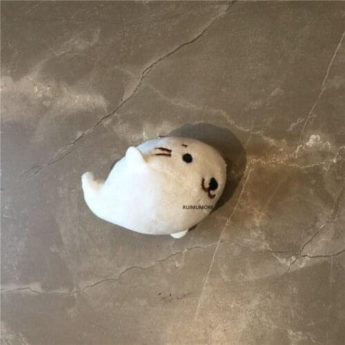 20PCS/LOT , 8CM Approx. Little Sea Seal Doll Plush Stuffed Toy , Keychain Pendant