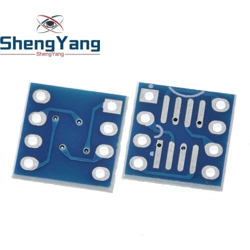 ShengYang 10PCS SOP8 SO8 SOIC8 TO DIP8 Interposer board pcb Board Adapter Plate New