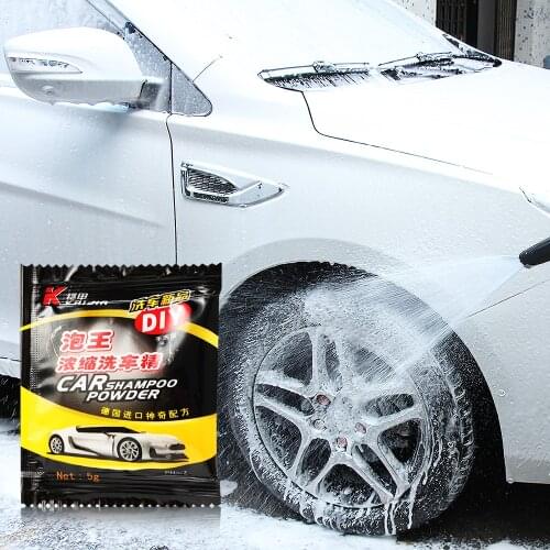 10Pcs Powder Universal Car Shampoo Cleaning For Audi A3 A4 A5 A6 Skoda Octavia Renault Megane Ford Focus Fiesta