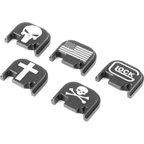 Rear Cover Plate for Glock Gen 1 2 3 4 Fits All Models Glock 9mm 10mm .357 .40 .45