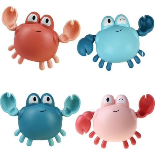 Wind Up Crab Bath Toy Swimming Crab For Baby Toddler Bath Time Shower Boys Girls 24BE