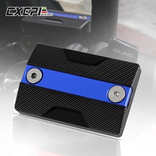 1 piece For HONDA FORZA 125 250 300 Motorcycle accessories Front Rear Fluid Reservoir Cover Cylinder Reservoir Brake master Cap