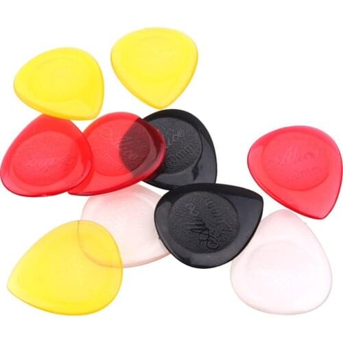 10pcs/pack 2.0MM Colorful Transparent Guitar Pick Plectrums For Guitar Bass