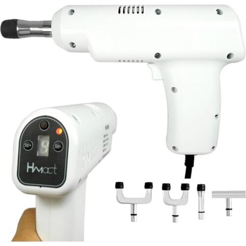 4 Heads LCD Chiropractic Adjusting Tool Spine Chiropractic For Backbone Modulation and Adjustment Activator Cervical Massager