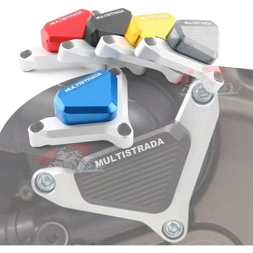 ARASHI Motorcycle Water Pump Guard Cover for Ducati Monster 1200 R/S 821 2014-16 Diavel 2010 2011 2012 2013 2014 2015 2016 2017