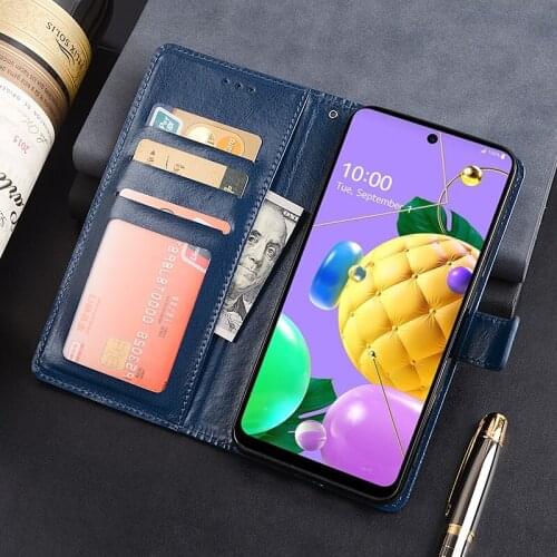 Wallet Case For LG K52 Flip Leather Cover For LG Q52 K62 Phone Case Funda Capa Coque