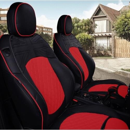 Car Seat Cover Protector Cushion Pad Customize For Mini Cooper R50 R52 R53 R56 R55 R57 R60 F54F55F56 F57F60 Leather Accessories