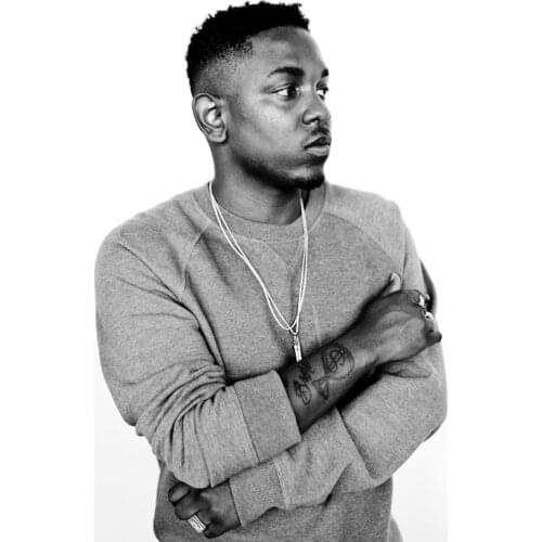 Home Decor Kendrick Lamar Rap singer-Silk Art Poster Wall Sicker Decoration Gift