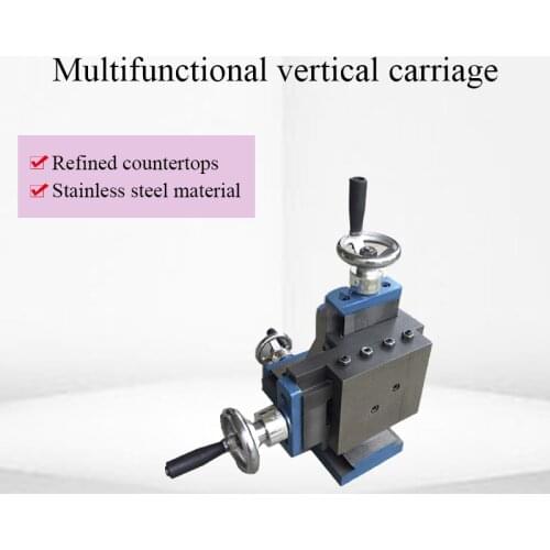 Double-axis dovetail sliding table vertical universal sliding dovetail bracket accessories woodworking machinery